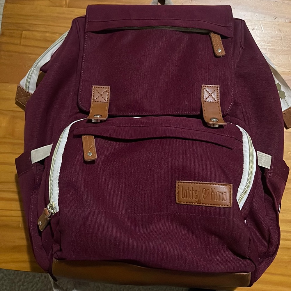 Latched mama diaper bag